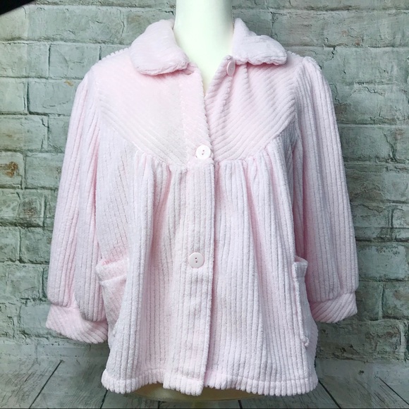 chenille bed jacket plus size